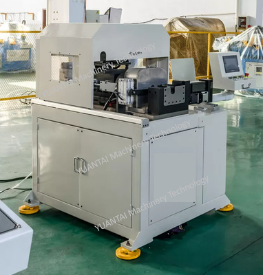 PLC Control Hydraulic Drive Rotary Grooving Machine For AC Auto Industry