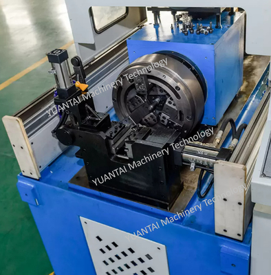 PLC Control Hydraulic Drive Rotary Grooving Machine For AC Auto Industry