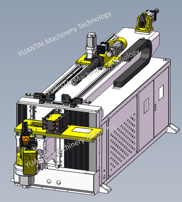 Ultra Large CPU CNC Tube Bending Machine 25UE With 11 Fully Electric Servo Motors