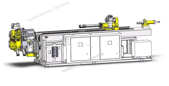 Patent CNC Tube Bending Machine CNC65RES+RBE+TB Tail Bend Extension Booster