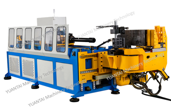 3D Numerical Control Automatic Stainless Exhaust Pipe Bender With Multi Stacks And Electric Guide Die