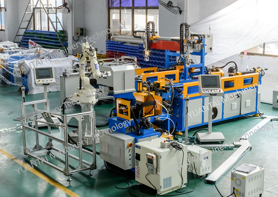 Automatic Feeding Arc Elbow And Punching Machine 190 Degree