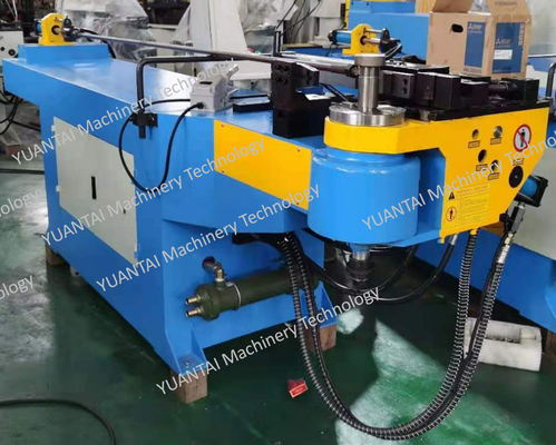 Hydraulic Semi Automatic Pipe Bending Machine  NC38 0.15 Degree High Accuracy
