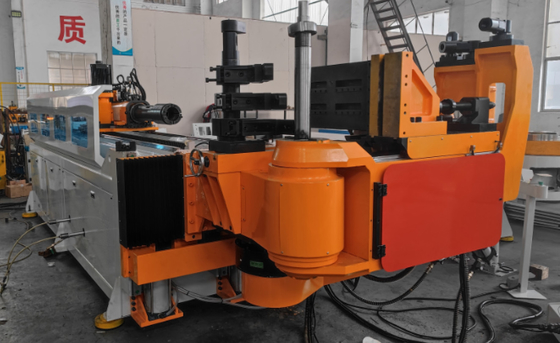 Exhaust Pipe Bending Machine For High Pressure Oil Pipe Or Thin Wall Stainless Pipe CNC 90-6 AMS
