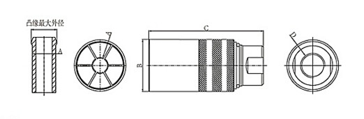 ELS-A Series Coupling For Air Leak Testing Running Testing Aging Testing